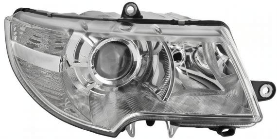 Десен фар Hella за Skoda Superb (2008-2013)