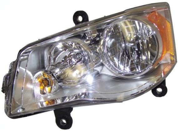 Ляв фар за Chrysler Town Country, Dodge Grand Caravan (тип сащ)