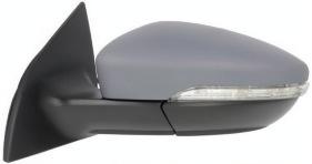 Ляво външно огледало за Volkswagen Scirocco (2008-2014, с автоматично прибиране)