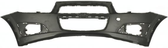 Предна броня за Chevrolet Aveo (Sdn/hatchback T300 2011-, грунд)