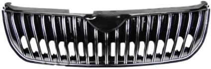 Решетка пластична за Skoda Superb (2008-2013, хромирана рамка)