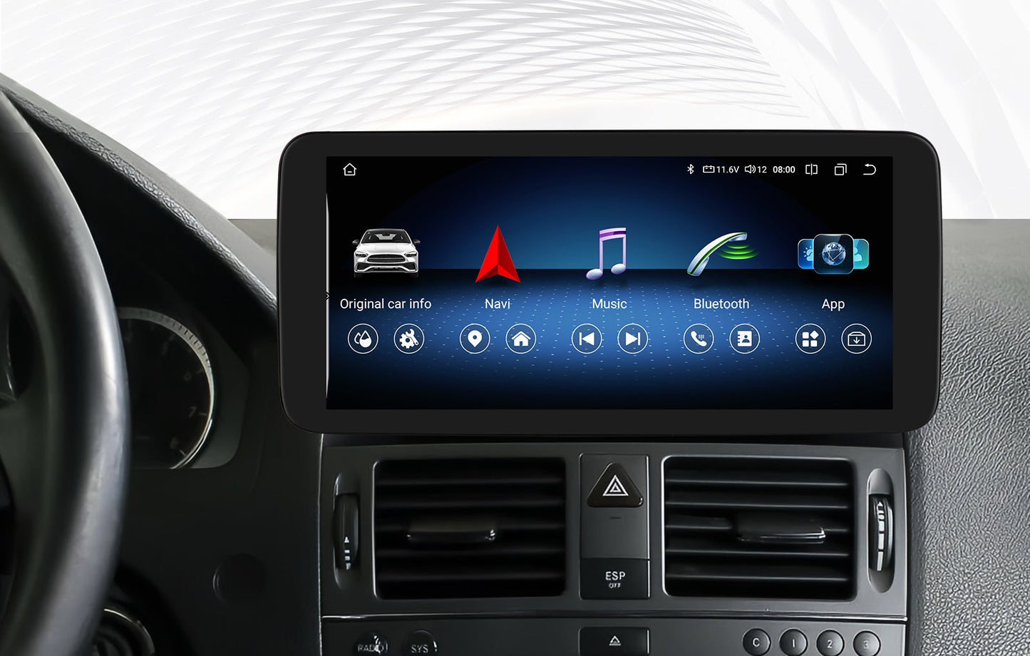 Mercedes C class W204 2006-2011 10.25" NTG 4.0