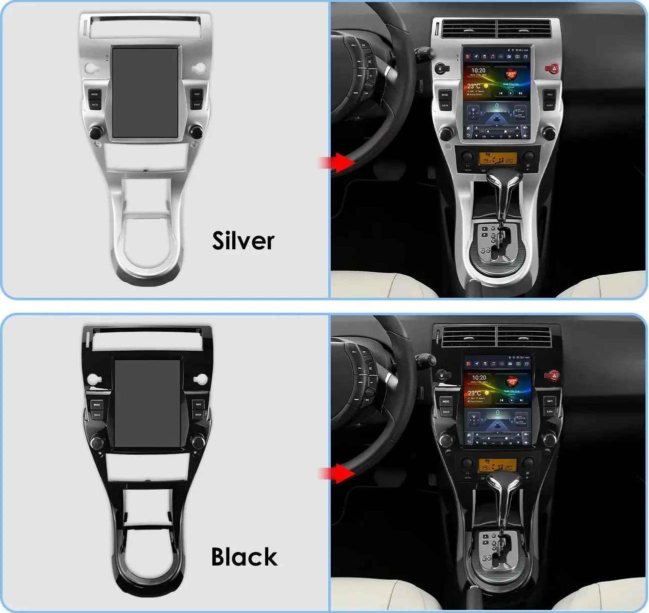 Citroen C4 - 2004 - 2012 9.7"