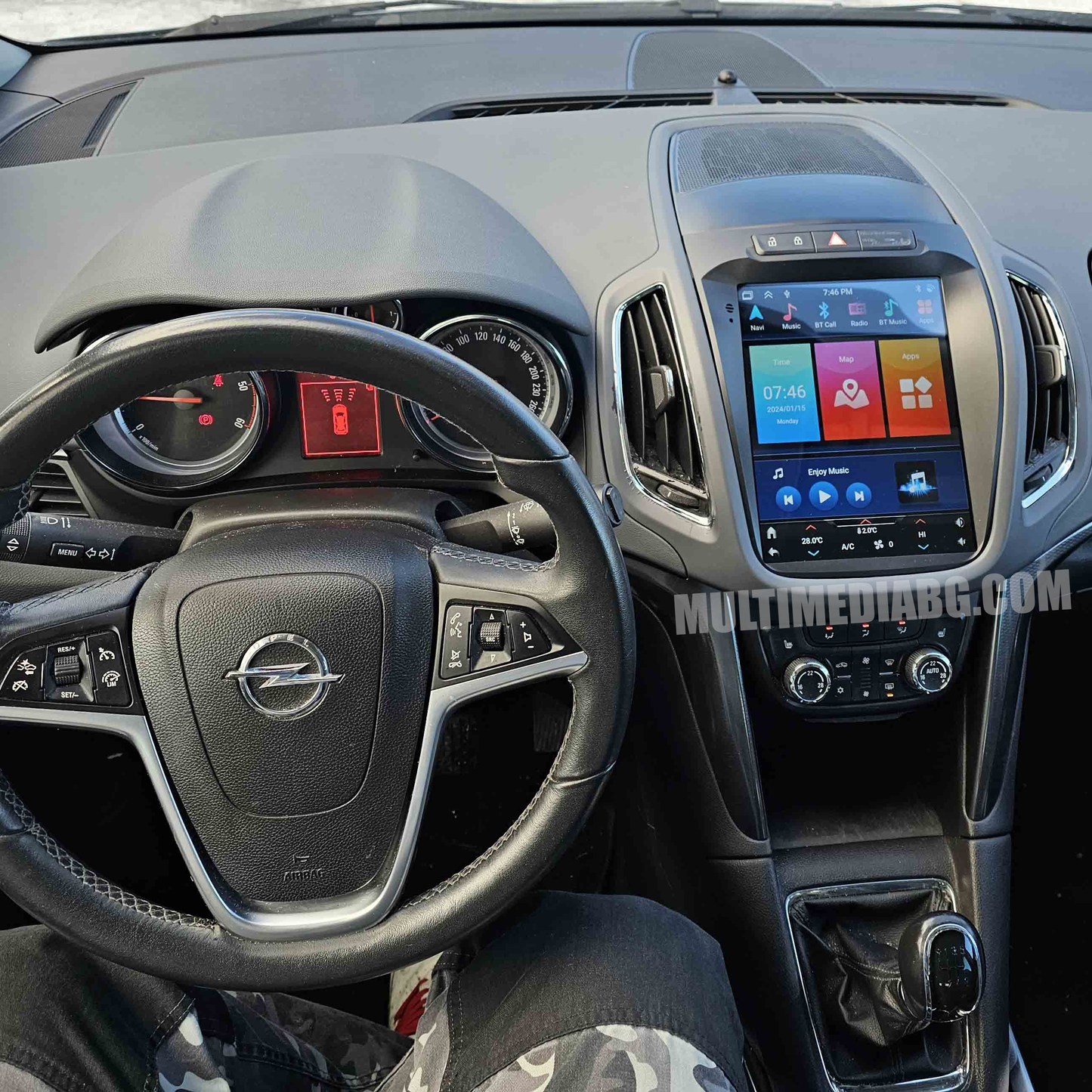 Opel Zafira 2010 - 2016 9.7"