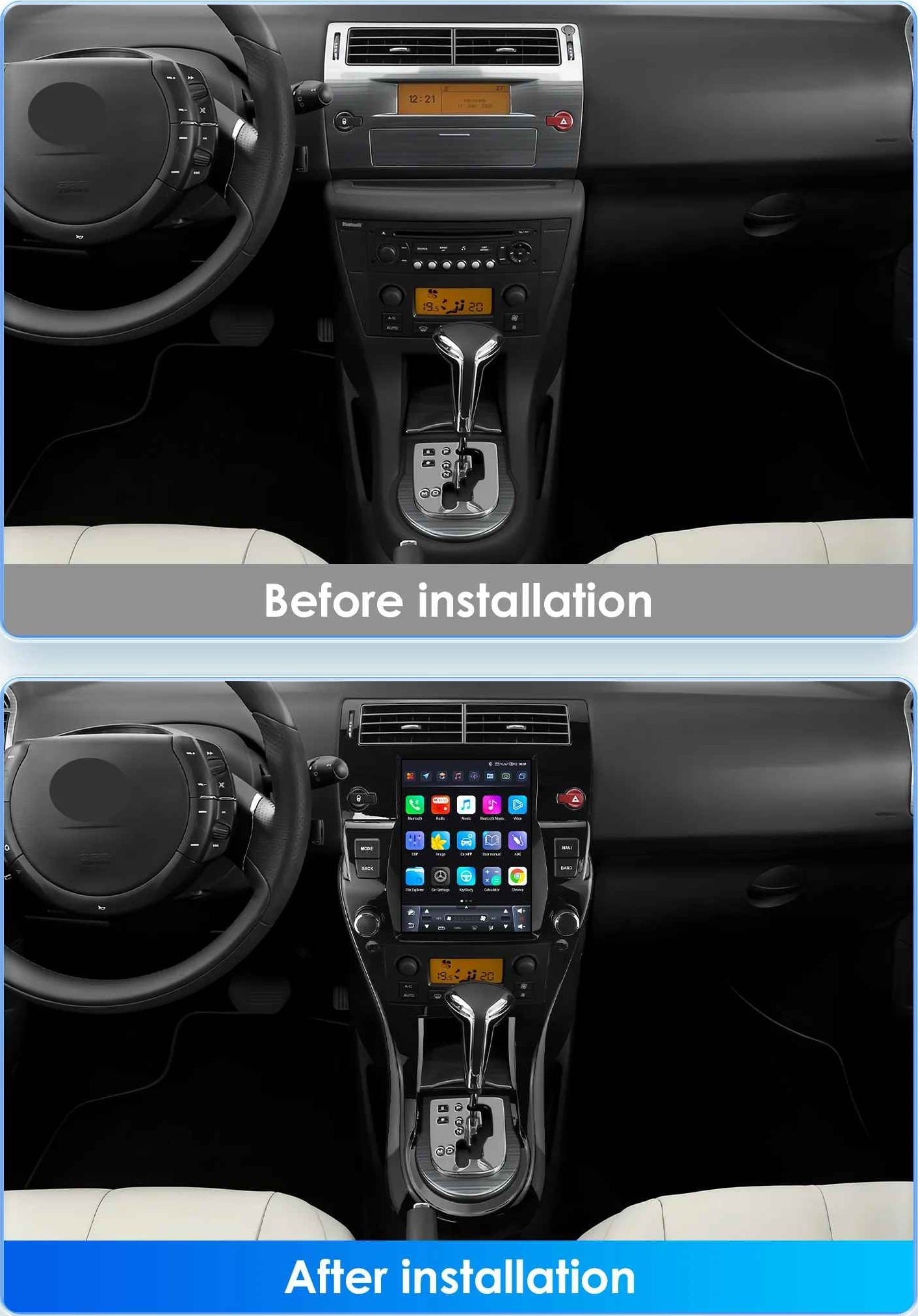 Citroen C-Triomphe 2004 - 2012 9.7"