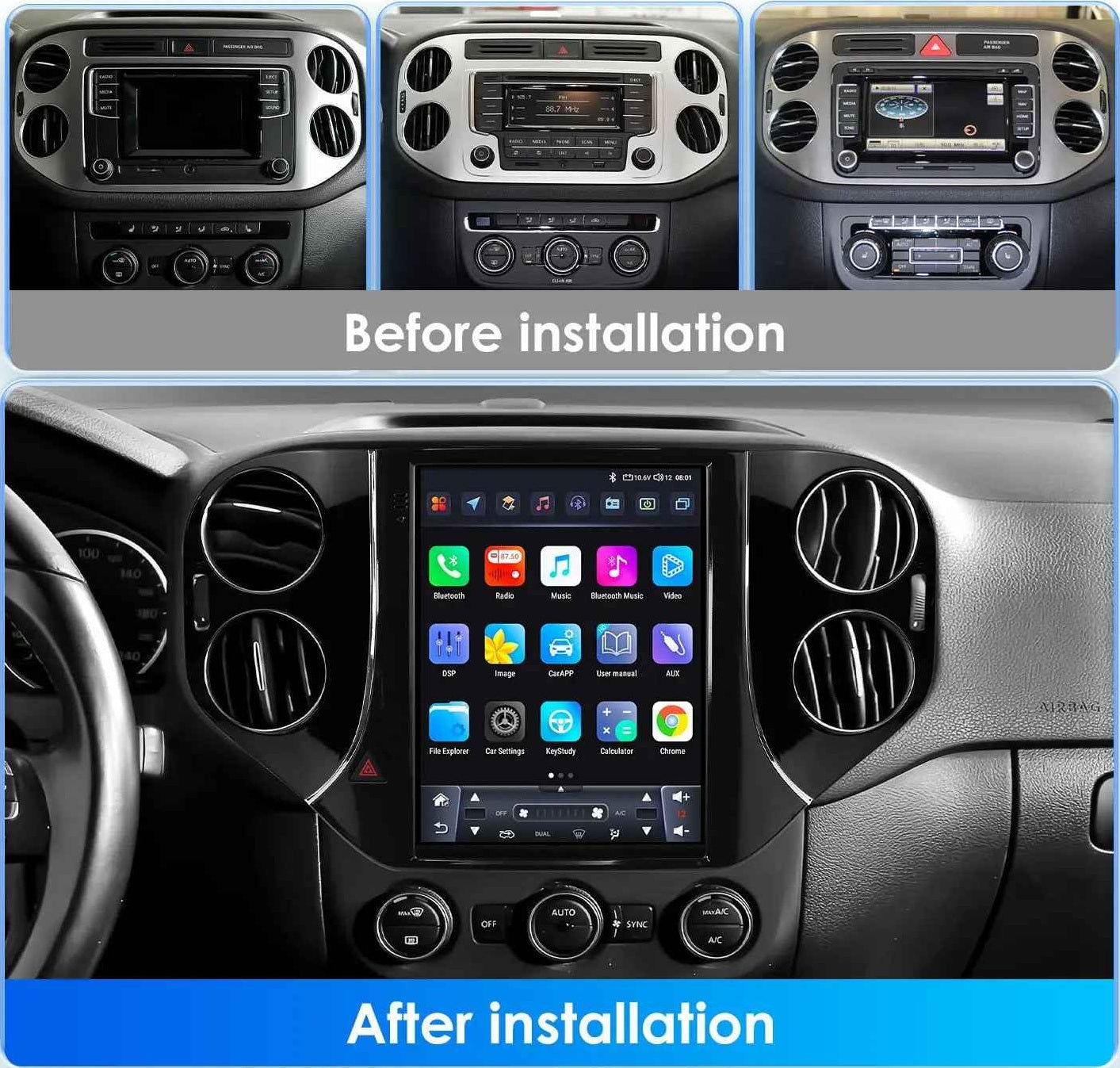 Volkswagen Tiguan 1NF 2007 - 2016 9.7"