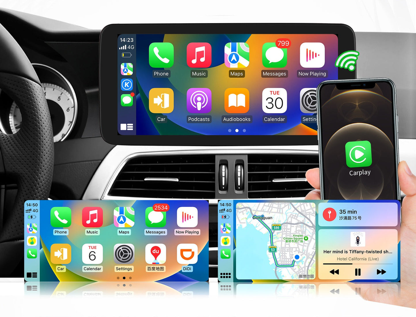 Mercedes C class W204 2011-2014 10.25" NTG 4.5