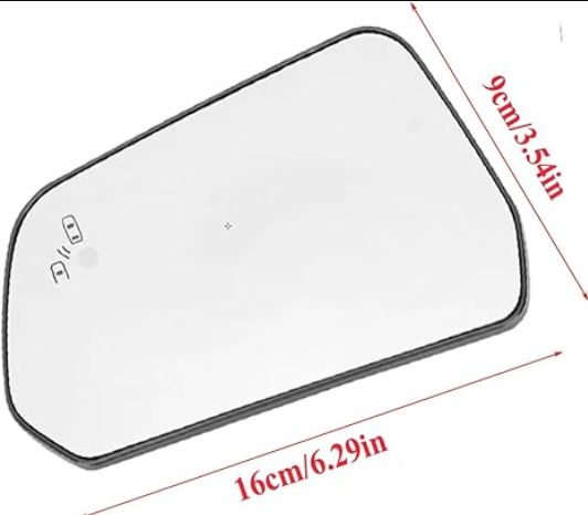 Стъкло за огледало за Ford Mustang 2015-2021 - multimediabg.com