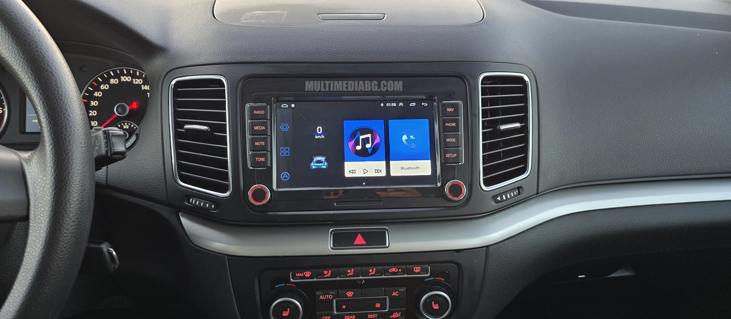 Volkswagen Sharan 2010-2018 7"