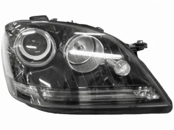Десен фар Depo за Mercedes ML (W164 2005-2011, черен)