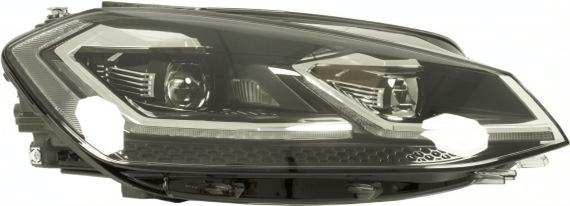 Десен фар Hella за Volkswagen Golf (пълен LED)