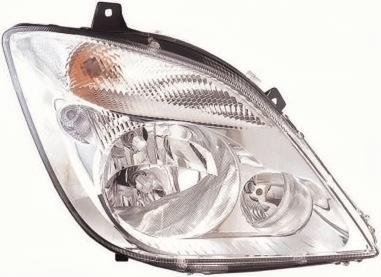 Десен фар TYC за Mercedes Sprinter (W906 2006-2013, с моторче)