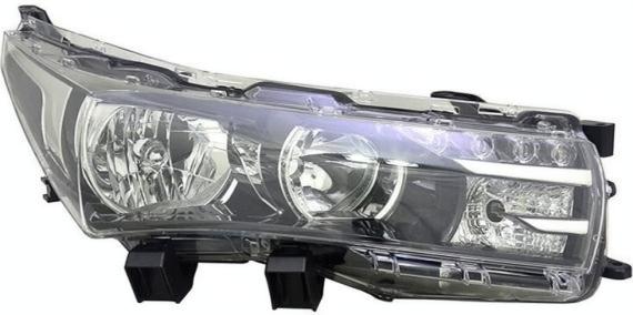 Десен фар TYC за Toyota Corolla (e180 Sedan 2014-2016, без моторче)