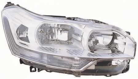 Десен фар Valeo за Citroën C5 (2008-2017, H1+H7)
