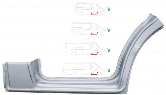 Десен праг за Dodge, Mercedes, Volkswagen