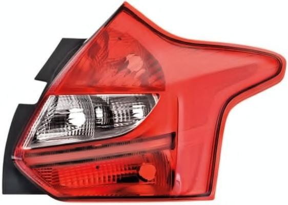 Десен стоп Depo за Ford Focus (2011-2014, LED+P21/4W+P21w+PY21w+W16w)