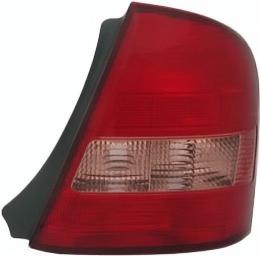 Десен стоп Depo за Mazda 323 (Sedan 1998-2003, червен/розов)