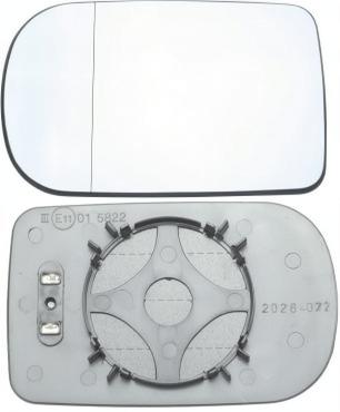 Дясно стъкло за огледало View Max за BMW Series 5 / Series 7