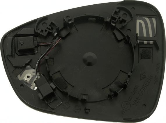 Дясно стъкло за огледало View Max за Citroën C4 / C4 Picasso / C4 Grand Picasso и др.