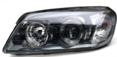 Ляв фар Depo за Chevrolet Captiva (2006-2011, черен)