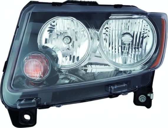 Ляв фар Depo за Jeep Compass (2011-2017)