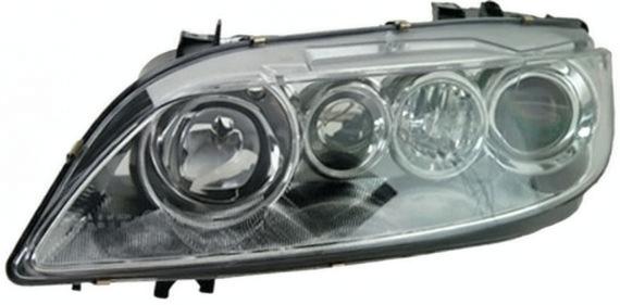 Ляв фар Depo за Mazda 6 ((GG1) 2002-2008, без светлина за мъгла - халоген)