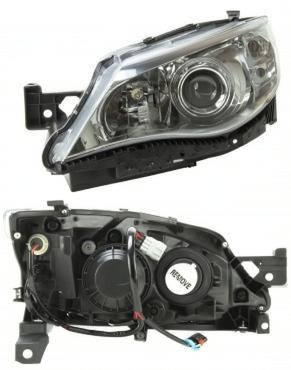 Ляв фар Depo за Subaru Impreza (2008-2012, хром)