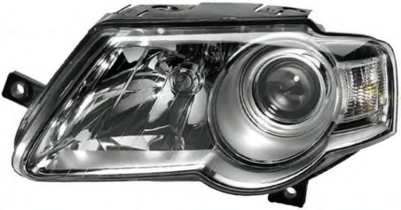 Ляв фар Depo за Volkswagen Passat (B6 2005-2011, Type Valeo)