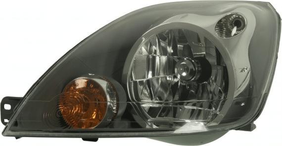 Ляв фар TYC за Ford Fiesta (2002-2008, с капак на крушката)