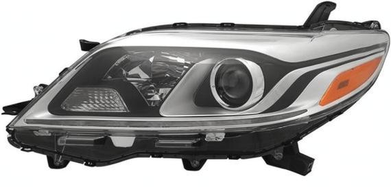 Ляв фар TYC за Toyota Sienna