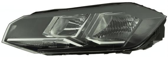 Ляв фар TYC за Volkswagen Polo (2017-2020, халоген)