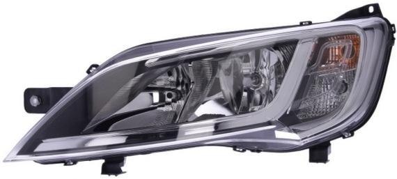 Ляв фар за Citroën, Fiat, Opel и др. (H7+WY21w+W21/5W)