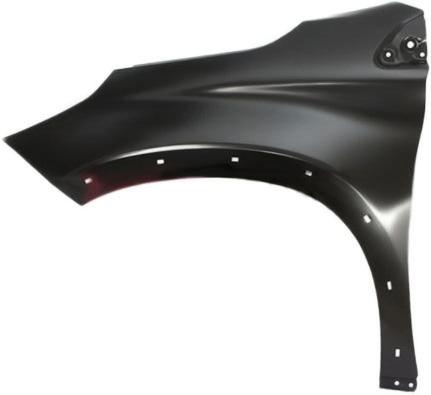 Ляв преден калник за Peugeot 2008 (с отвори за декоративна вежда)