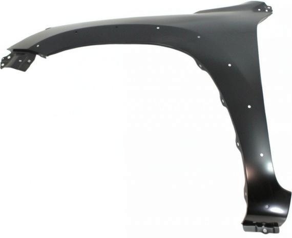 Ляв преден калник за Toyota RAV4 (2006-2011, с отвори за лайстна)