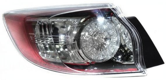 Ляв стоп Depo за Mazda 3 (2009-2013, за хечбек)