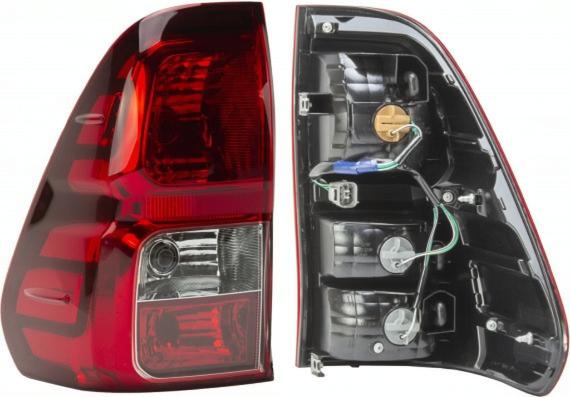 Ляв стоп Depo за Toyota Hilux (ECE)