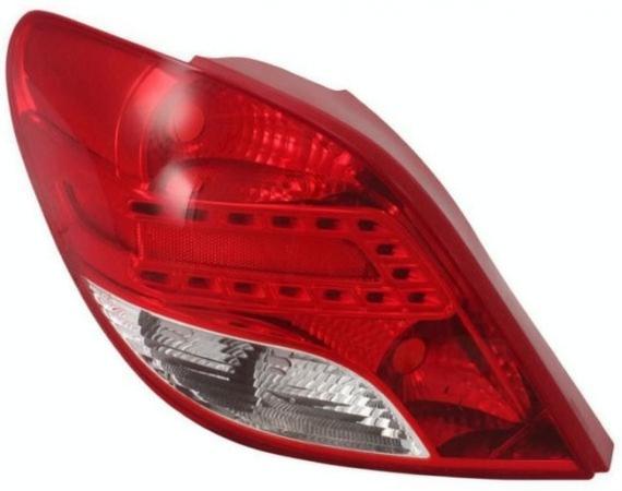 Ляв стоп TYC за Peugeot 207 (2006-2014, след 2009)