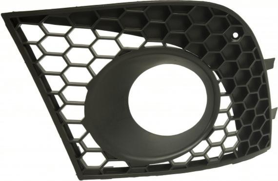Лява решетка в предна броня за Seat Ibiza (2002-2008, с дупка за халоген)
