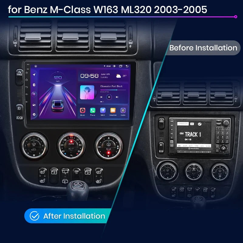 Mercedes ML W163 2003-2005 - multimediabg.com