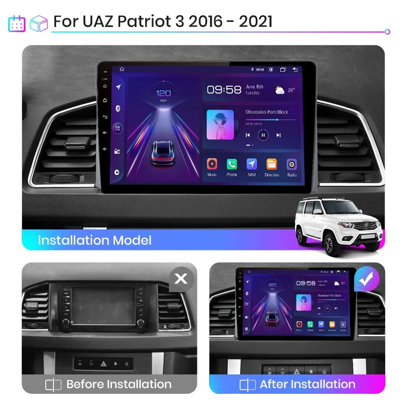 UAZ Patriot 2016 - 2021 - multimediabg.com