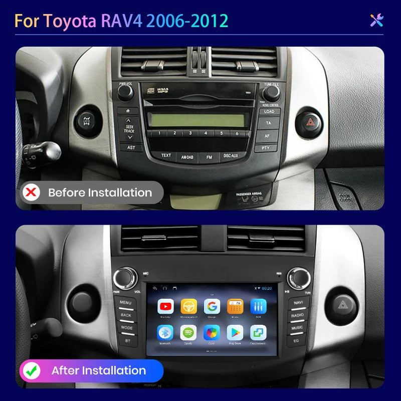 Toyota RAV 4 2006-2012 7 инча - multimediabg.com