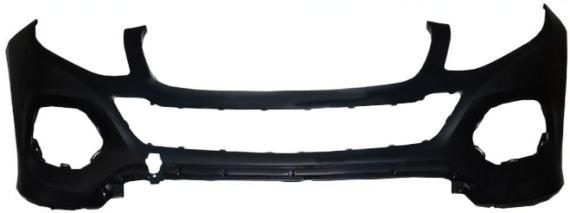 Предна броня за Mercedes GLE (W166 2015-2019, с отвори за парктроник)