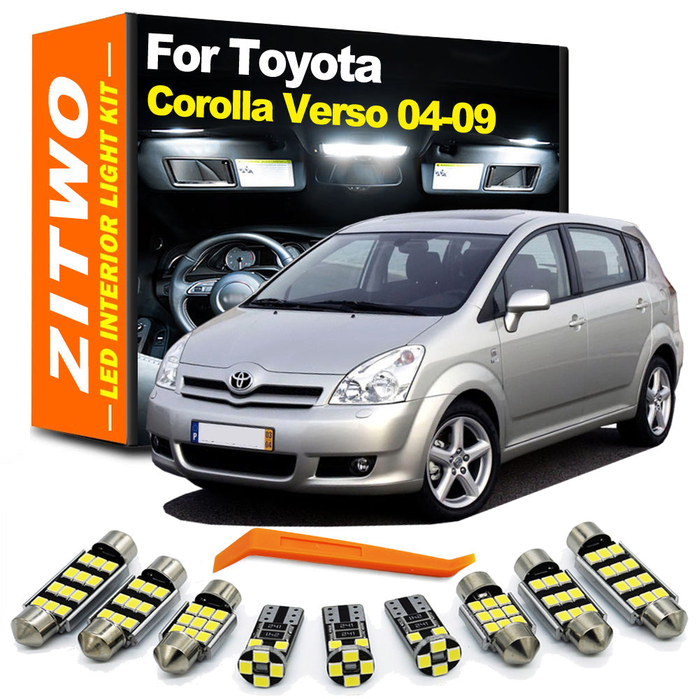 Комплект Интериорни LED крушки за Toyota Corolla Verso 2004-2009
