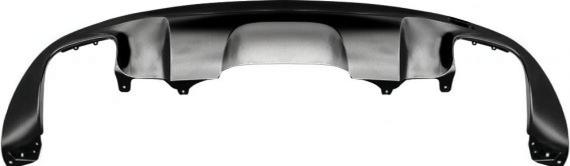 Спойлер на задната броня за Mercedes GLA (X156 2014-2017, черен лъскав)