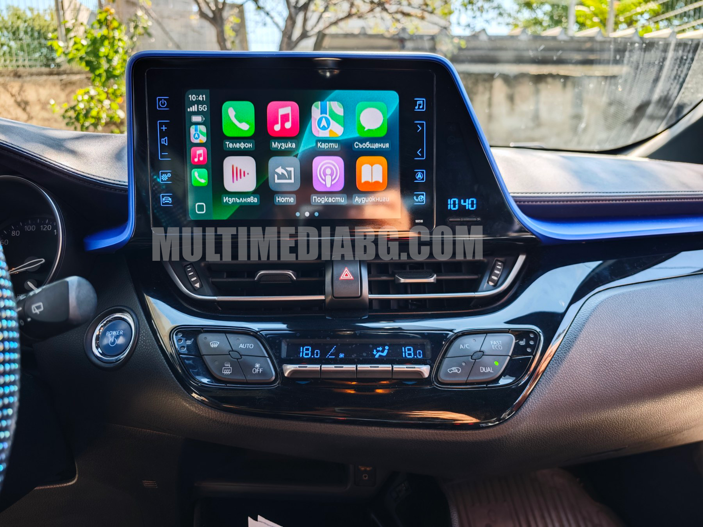 CarPlay интерфейс за Тoyota Touch2  Entune2.0