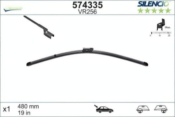 Задна чистачка Valeo за BMW, Ford, Volvo