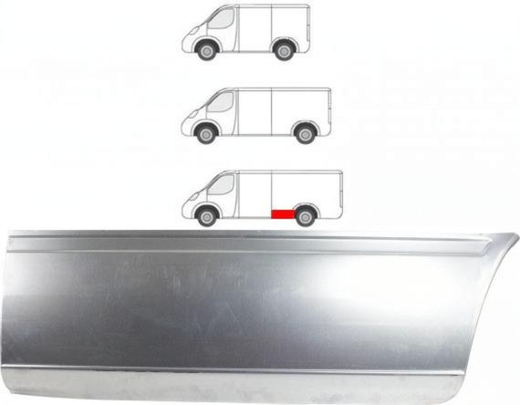 Задна вежда за калник Potrykus за Mercedes Sprinter, Volkswagen LT